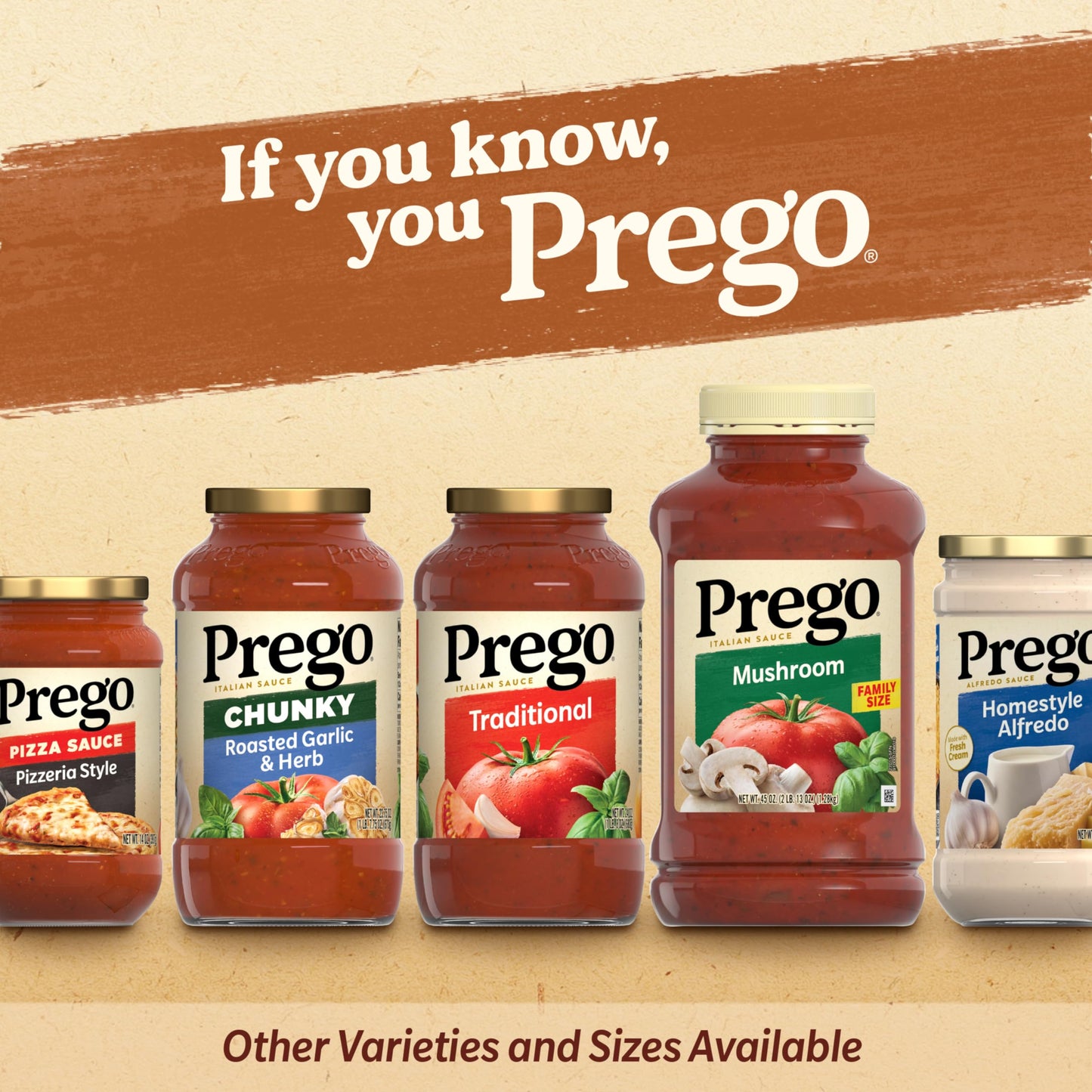 Prego Chunky Tomato with Garlic and Onion Pasta Sauce, 24 Oz Jar