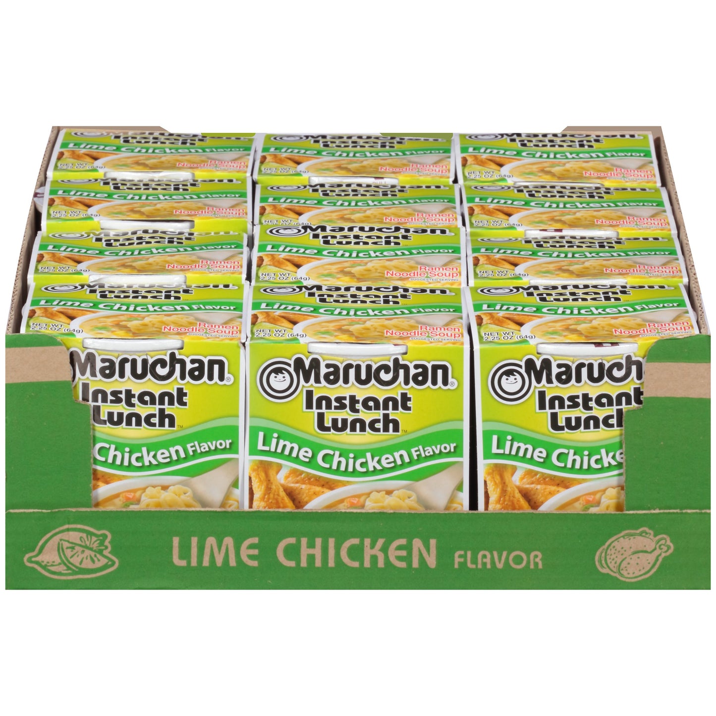 Maruchan Instant Lunch Beef, 2.25 Oz, Pack of 12