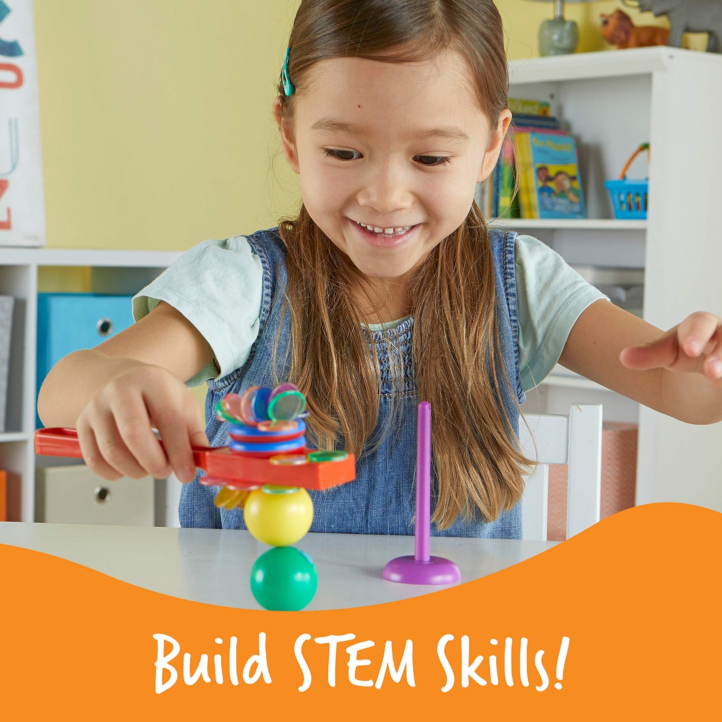 Learning Resources STEM Explorers -Ages 5+, Magnet Movers, Critical Thinking Skills, STEM Certified Toys, Magnets Kids,Magnet set,Back to School Supplies,39 Pieces