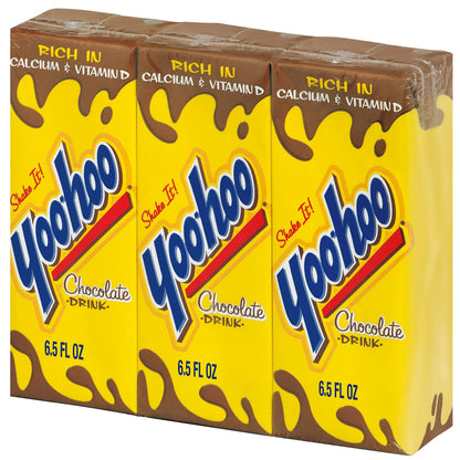 Yoo-hoo Chocolate Drink, 6.5 fl oz boxes, 10 count (Pack of 4)