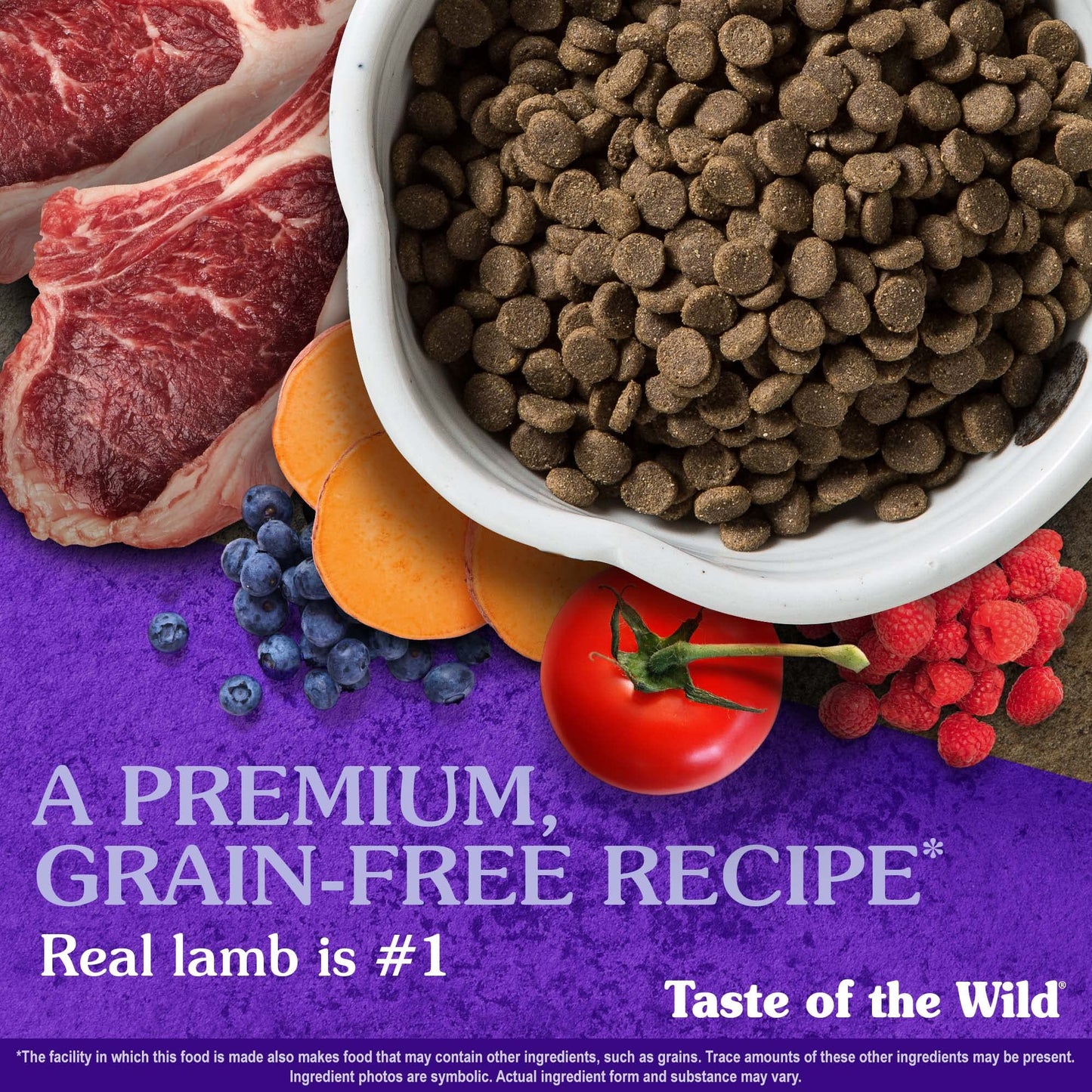 Taste of the Wild High Prairie Canine Grain-Free Recipe with Roasted Bison and Venison Adult Dry Dog Food, Made with High Protein from Real Meat and Guaranteed Nutrients and Probiotics 28lb