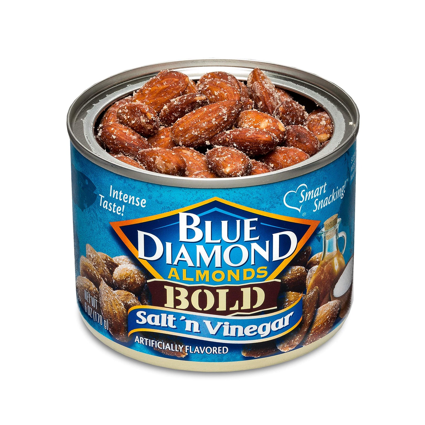 Blue Diamond Almonds Sriracha Flavored Snack Nuts, 6 Oz Resealable Can (Pack of 1)