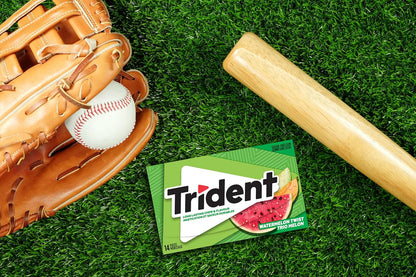 Trident Sugar Free Watermelon Twist Gum, 12 Pack (14 Pieces Each) (Imported from Canada)