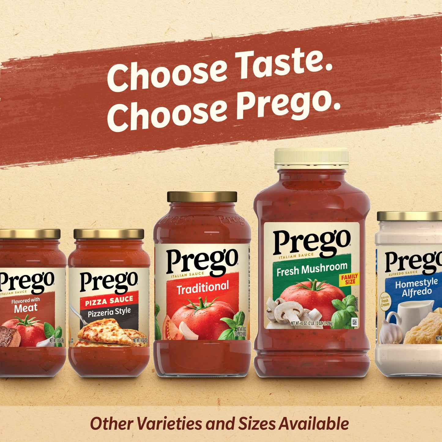 Prego Chunky Tomato with Garlic and Onion Pasta Sauce, 24 Oz Jar