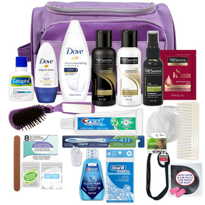 Convenience Kits international 10 PC Deluxe Kit, Featuring: Herbal Essence Argan Oil Hair Care and Body Care Travel-Size Products