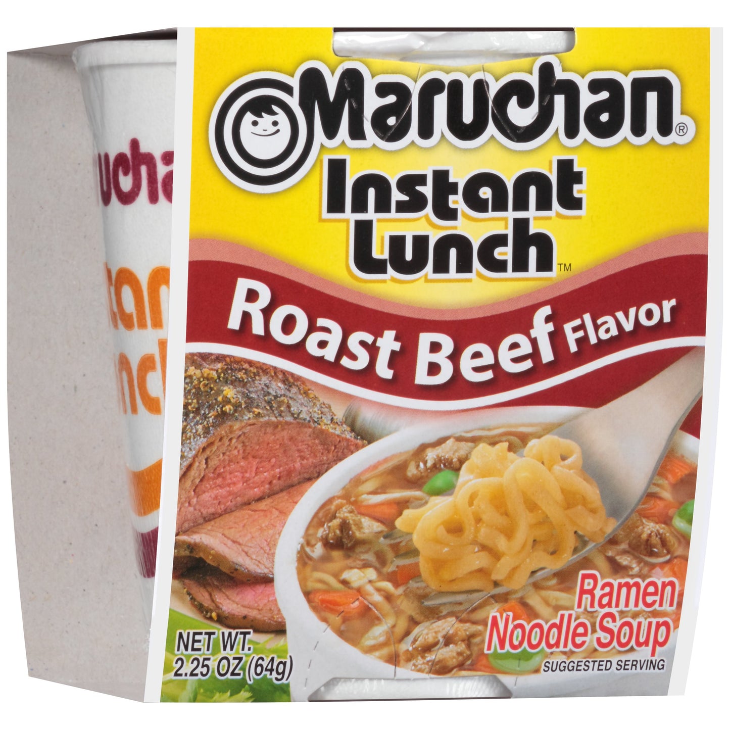 Maruchan Instant Lunch Beef, 2.25 Oz, Pack of 12