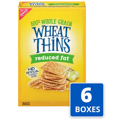 Wheat Thins Original Whole Grain Wheat Crackers, Party Size, 20 oz Box