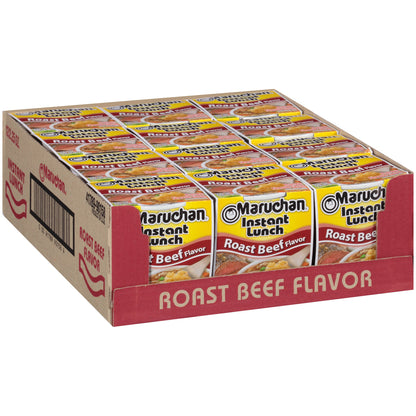 Maruchan Instant Lunch Beef, 2.25 Oz, Pack of 12