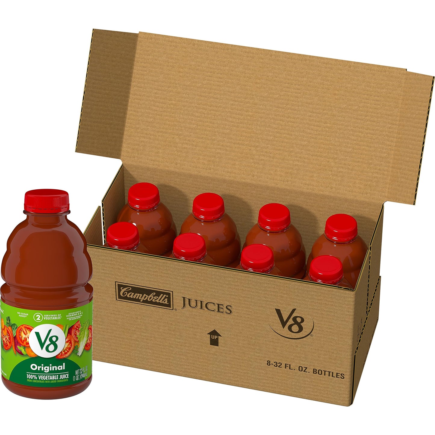 V8 Splash Tropical Blend Flavored Juice Beverage, 64 fl oz Bottle