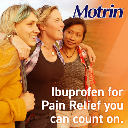 Motrin IB, Ibuprofen 200mg Tablets, Pain Reliever & Fever Reducer for Muscular Aches, Headache, Backache, Menstrual Cramps & Minor Arthritis Pain, NSAID, 225 Ct