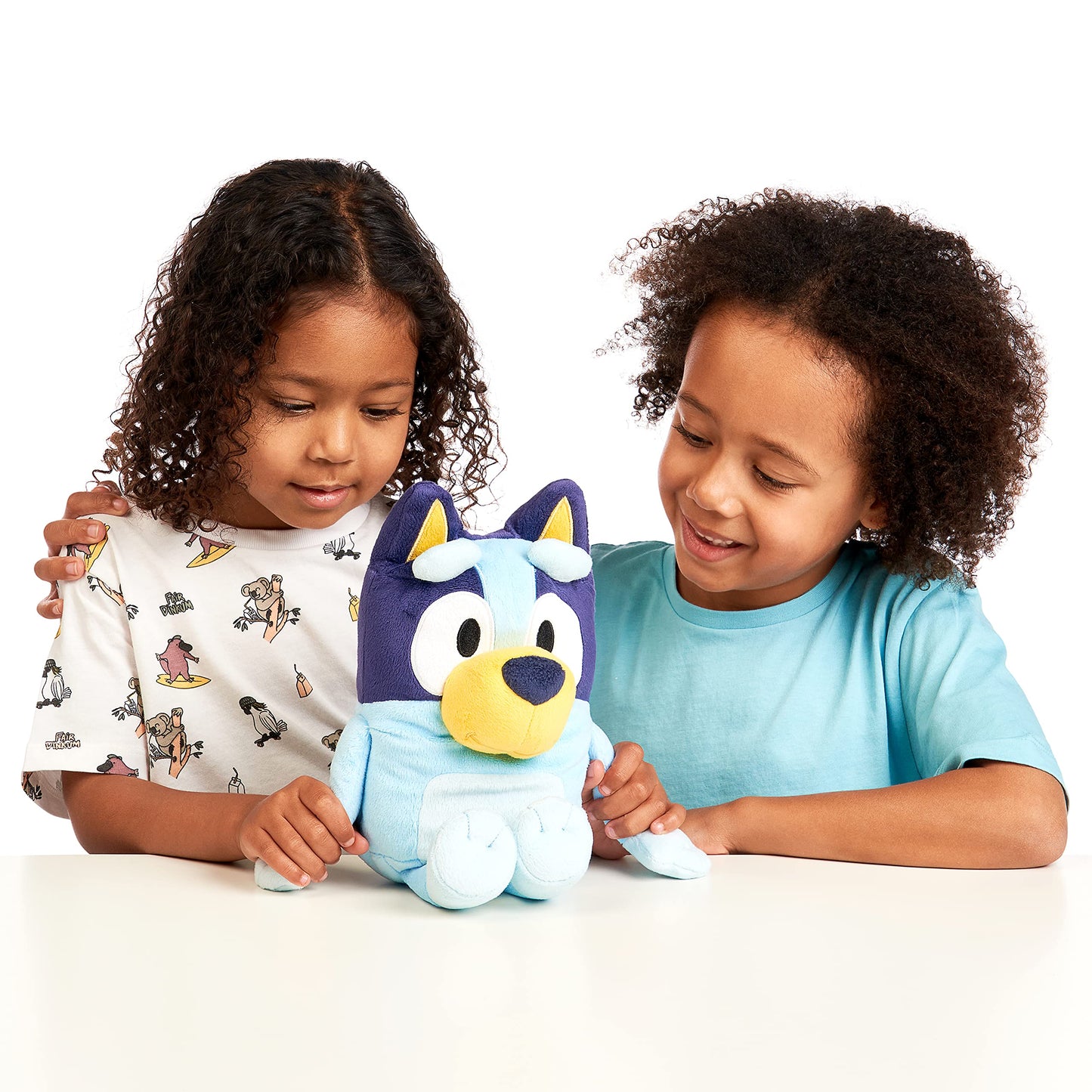 Bluey - 12" Talking Bingo Plush - Interactive - Sing Along with Bingo, 9 Different Phrases, Multicolor, 17137