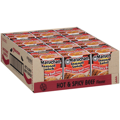 Maruchan Instant Lunch Beef, 2.25 Oz, Pack of 12