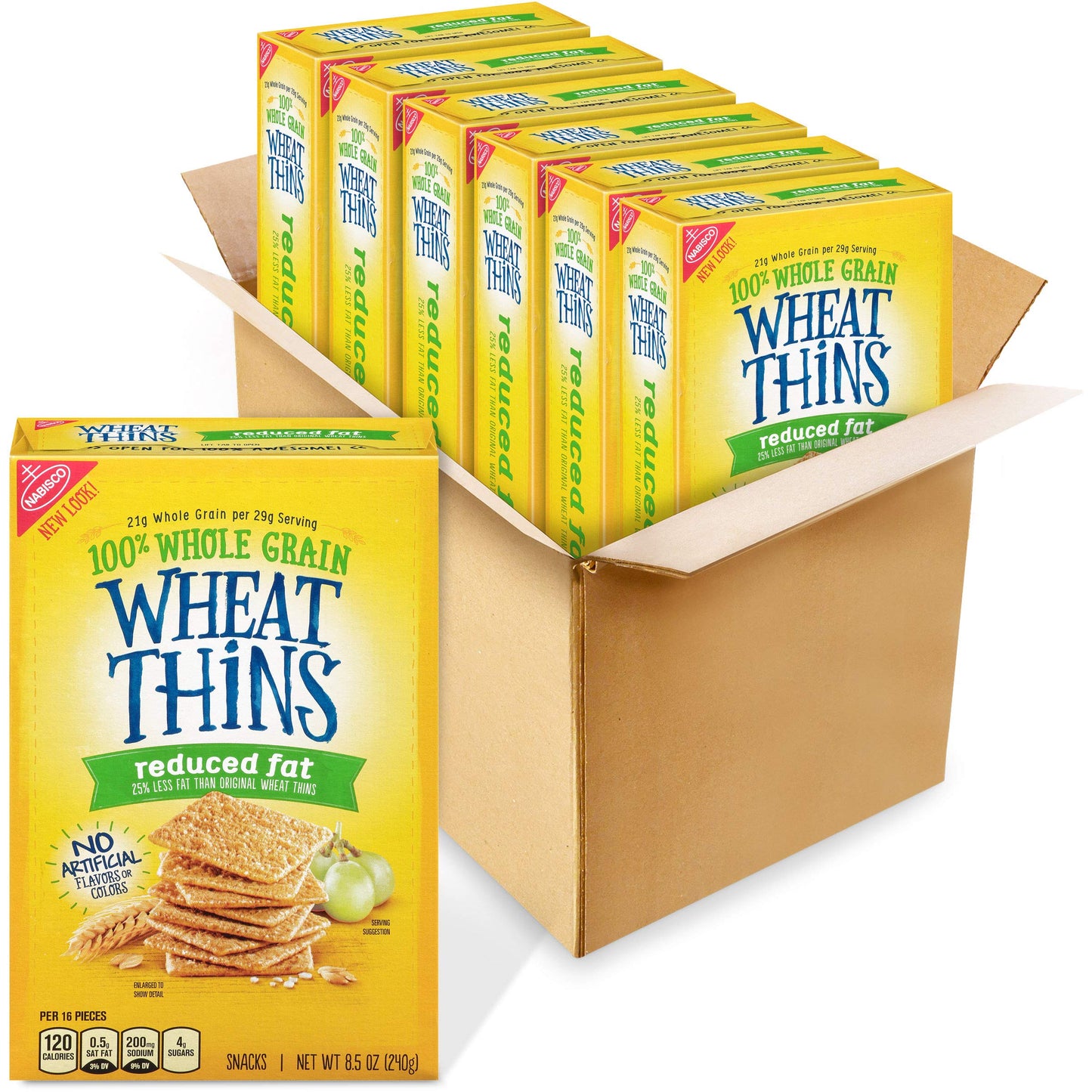 Wheat Thins Original Whole Grain Wheat Crackers, Party Size, 20 oz Box