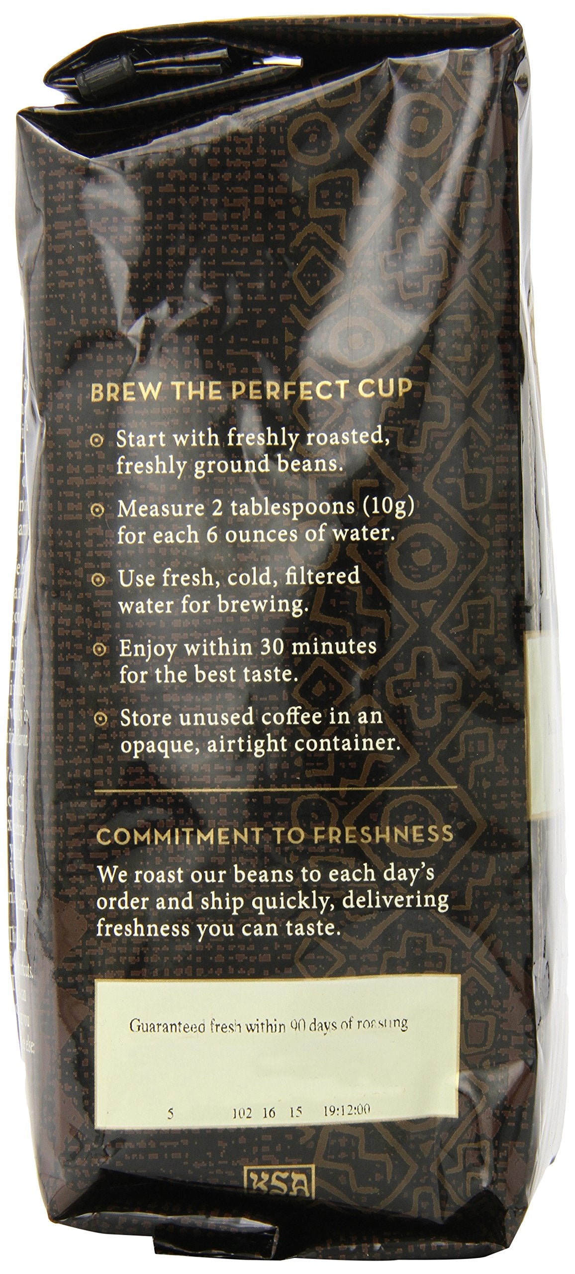 Peet's Coffee Major Dickason's Blend, Dark Roast Ground Coffee, 20 oz