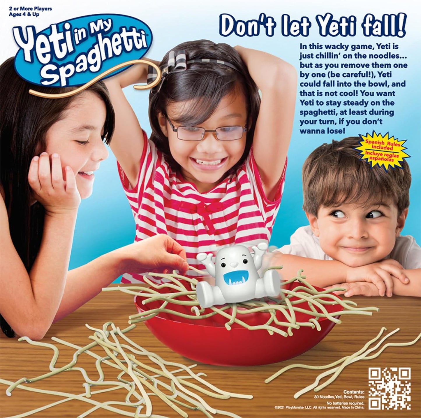 Yeti in My Spaghetti Family Game, Board Games for Kids Ages 4, 5, 6, 7, 8, Kids Board Games, Preschool Games, Award-Winning Board Games For Kids 6-8, Games for Family Game Night