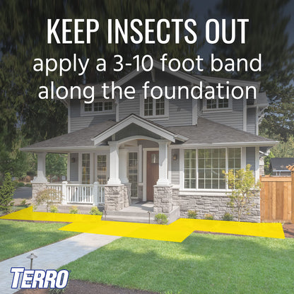 TERRO T901-6 Ant Killer Plus Multi-Purpose Insect Control for Outdoors - Kills Fire Ants, Fleas, Cockroaches, and Other Crawling Insects - 3lb