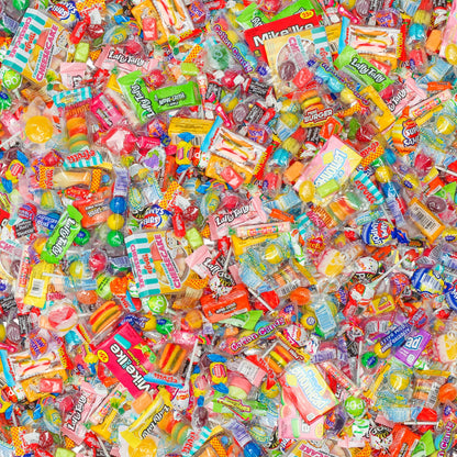 Big Bulk Candy - 8 Pounds - Halloween Individually Wrapped Candies - Trick Or Treat Candies - Piñata Filler Stuffers - Assorted Variety Candy for Offices, Schools, Candy Party Favors, Claw Machines, Carnivals