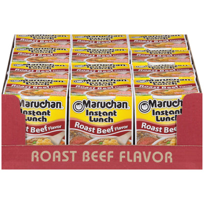 Maruchan Instant Lunch Beef, 2.25 Oz, Pack of 12