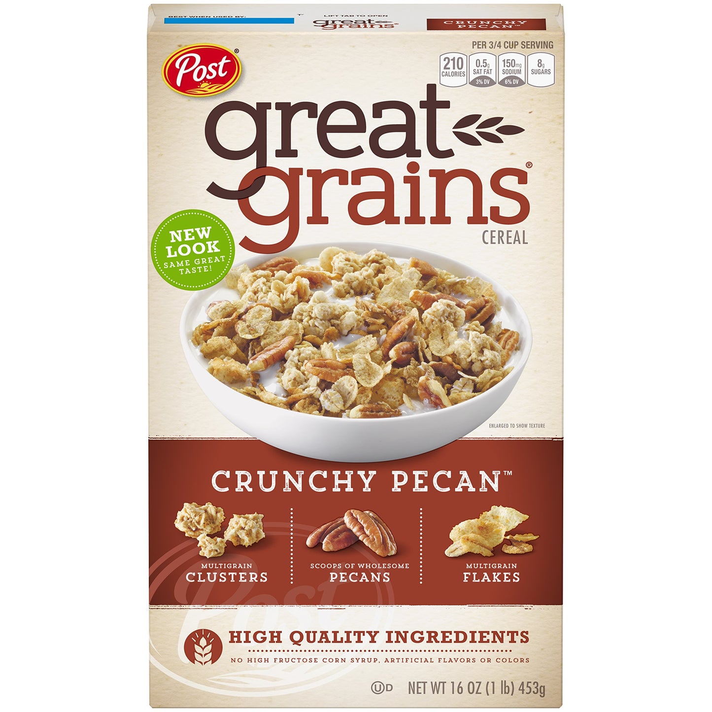 Post Great Grains Cranberry Almond Crunch Cereal, 3 pack