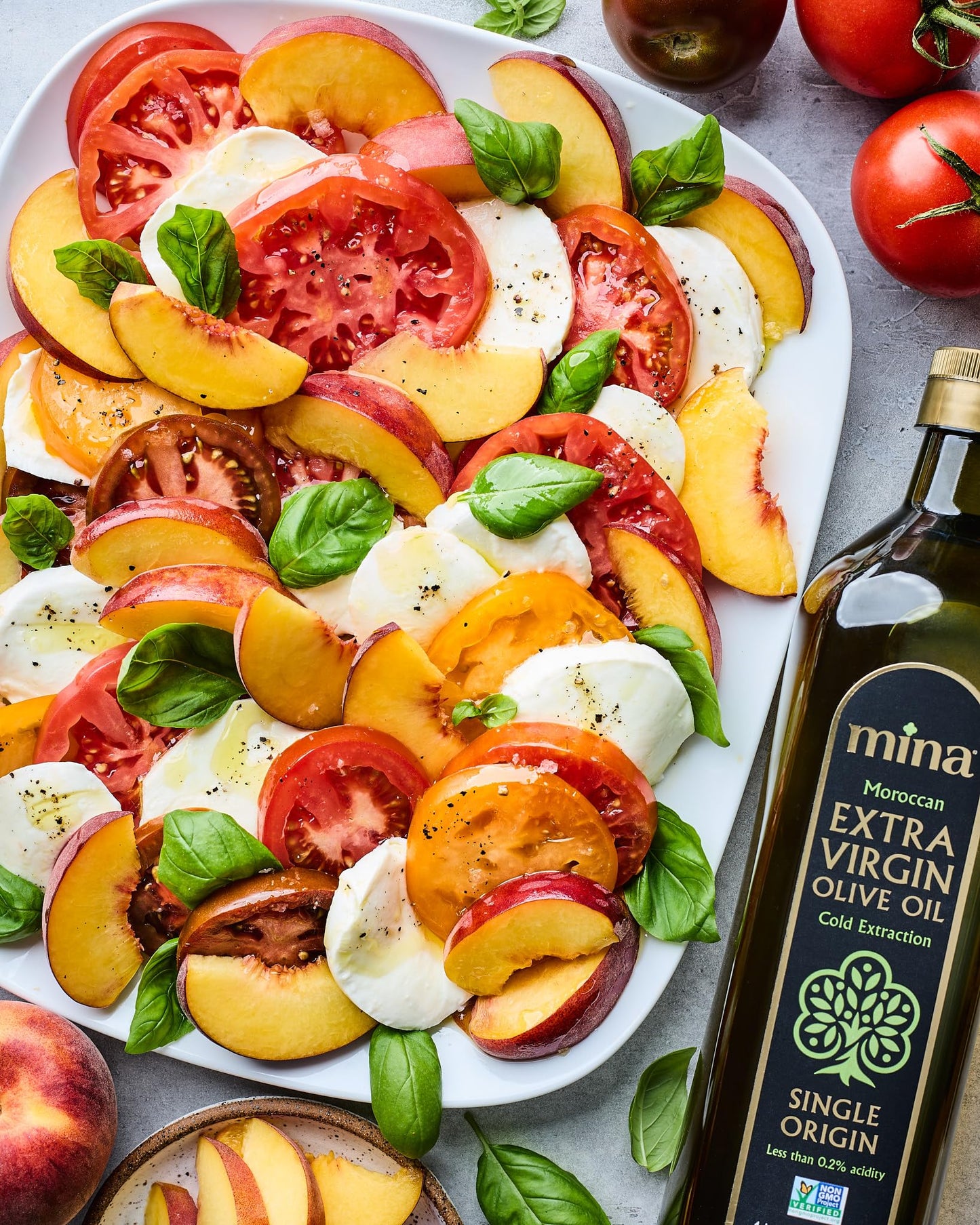 Mina Olive Oil Extra Virgin 68 Fl Oz, New Harvest, Polyphenol Rich Olive Oil for Cooking, Moroccan Extra Virgin Olive Oil, Single Origin Olive Oil, Cold Extraction, Less than 0.2% Acidity, 2 L