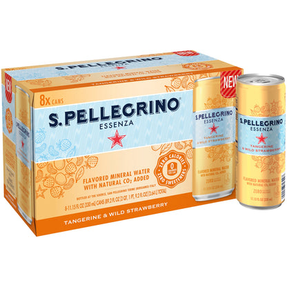 S.Pellegrino Essenza Variety pack - Blood Orange, Lemon, Dark Morello Cherry,11.15 Fl. Oz (Pack of 24)