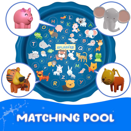 SplashEZ Mold Free Bath Toys for Babies and Toddlers, Car No Hole Bath Toys, Bath Toys no Mold for Tub, Beach, Pool, BPA-Free, Safe, Fun Infant Baby Bath Toys No Holes 0 1-3 6 12 18 Month