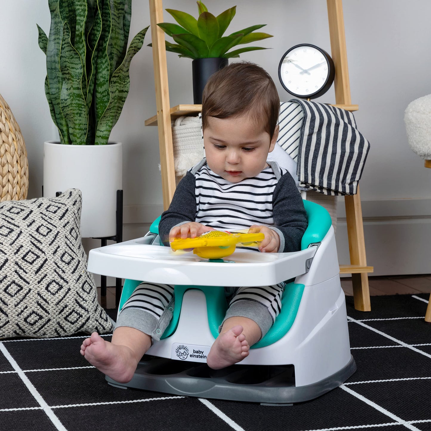 Baby Einstein Sticky Spinner BPA-free High Chair Activity Toy, Ages 3 Months+