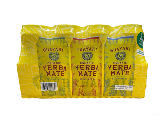 Yerba Mate Guayaki 15.5 fl. oz. (12 Pack)