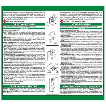 Spectracide Bag-A-Bug Japanese Beetle Trap, Dual Lure System