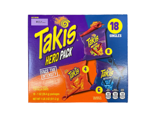 Takis Hero Pack, 1 oz (18 Pack)