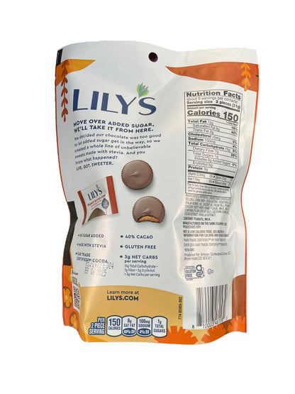 Lily’s Peanut Butter Cups, 9.6 oz