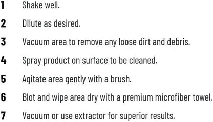 Chemical Guys CWS20316 Foaming Citrus Fabric Clean Carpet & Upholstery Cleaner (Car Carpets, Seats & Floor Mats), Safe for Cars, Home, Office, & More, 16 fl oz, Citrus Scent