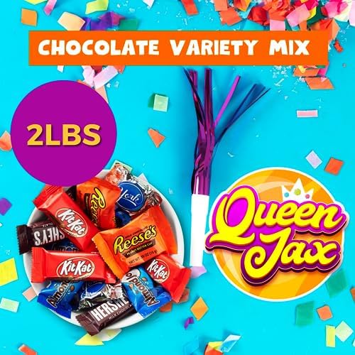 Assorted Chocolate Candy Variety Pack - 2 Lb Bulk Candy Chocolate Mix - Chocolate Candy Bulk - Hershey Chocolate - Bulk Individually Wrapped Chocolate - Easter Candy - Easter Candy