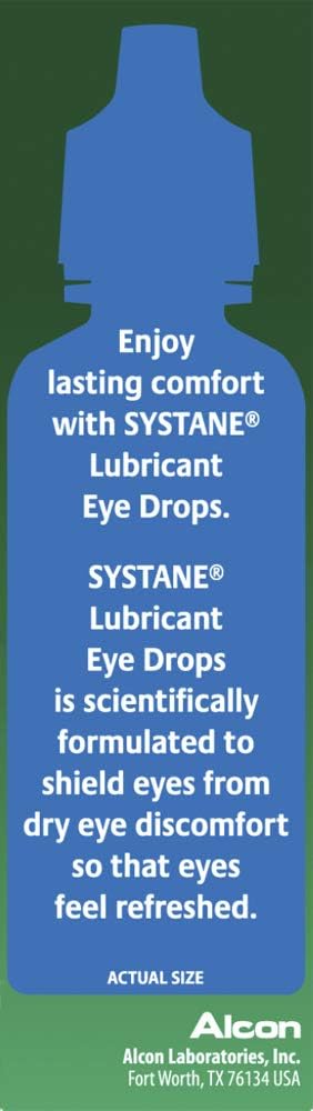 Systane Long Lasting Lubricant Eye Drops, 1 Fl. Oz (Pack of 1)