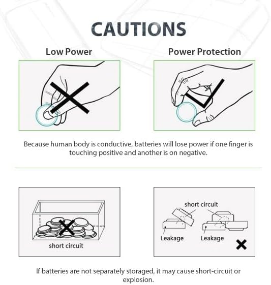 LiCB CR2032 3V Lithium Battery(10-Pack)