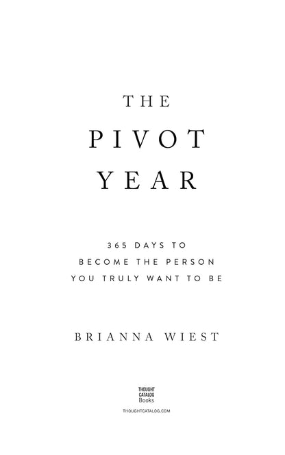 The Pivot Year