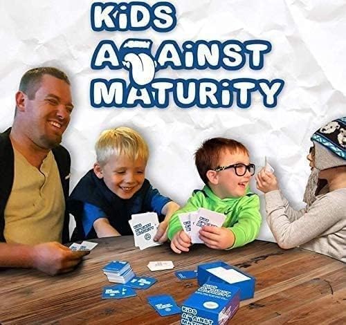 Kids Against Maturity: The Original Card Game for Kids and Families, Super Fun Hilarious for Family Party Game Night