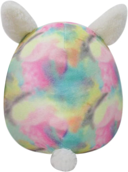 Squishmallows 8-Inch Noe Tie-Dye Sea Bunny - Little Ultrasoft Official Kelly Toy Plush