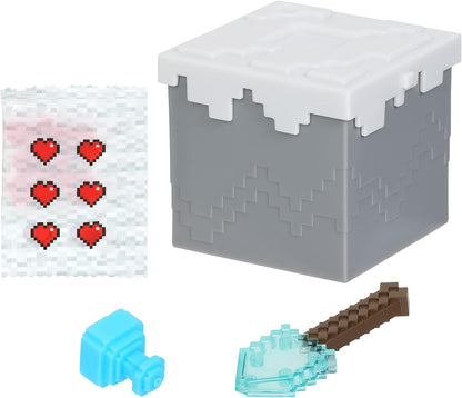 Treasure X Minecraft Caves & Cliffs Multi Pack. Overworld Minecraft Characters. Mine, Discover & Craft with 10 Levels of Adventure & 12 Mine & Craft Characters to Collect. 2 Pack