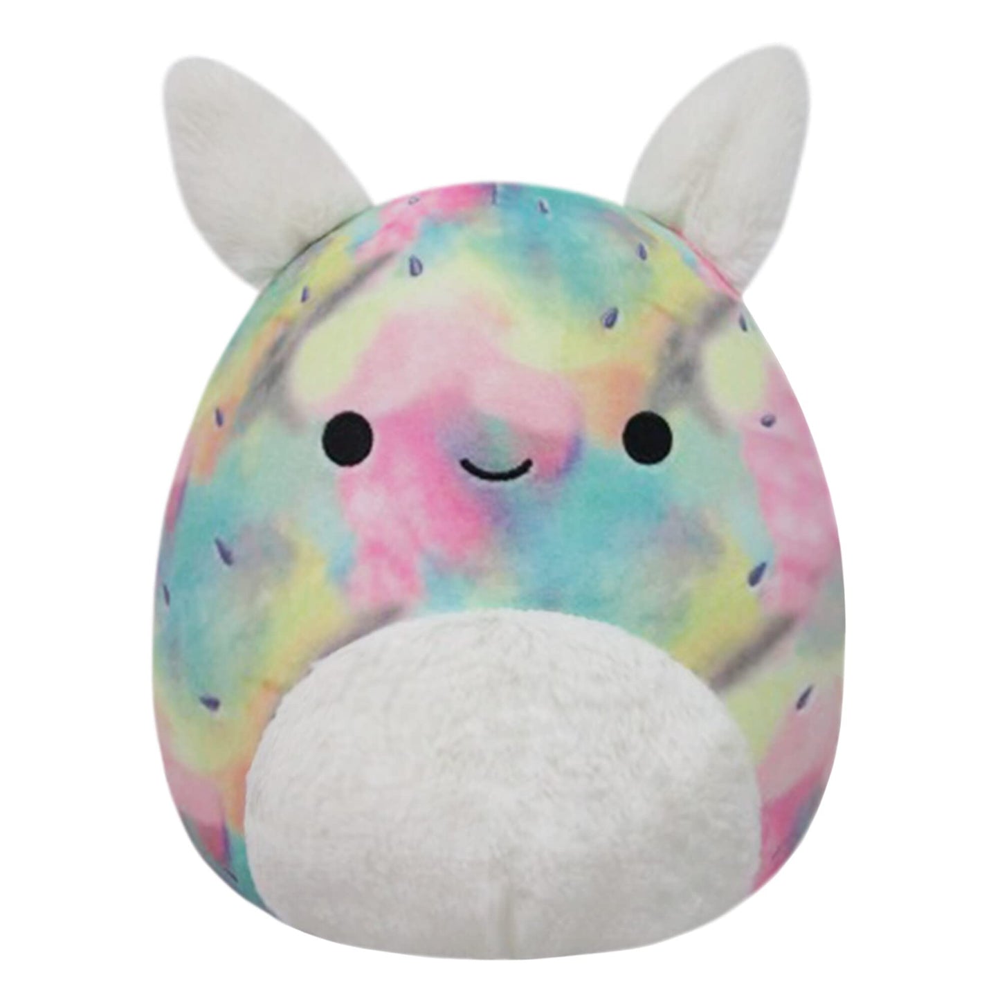 Squishmallows 8-Inch Noe Tie-Dye Sea Bunny - Little Ultrasoft Official Kelly Toy Plush