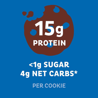 Quest Nutrition Chocolate Chip Protein Cookie; Keto Friendly; High Protein; Low Carb; 12 Count