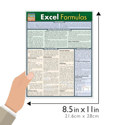 Excel Formulas (Quick Study Computer)