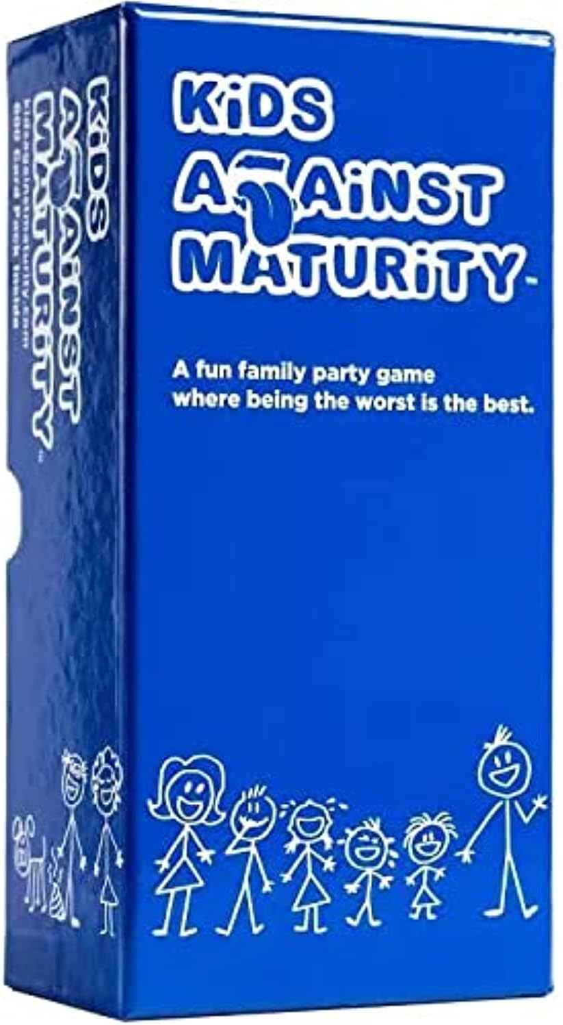 Kids Against Maturity: The Original Card Game for Kids and Families, Super Fun Hilarious for Family Party Game Night