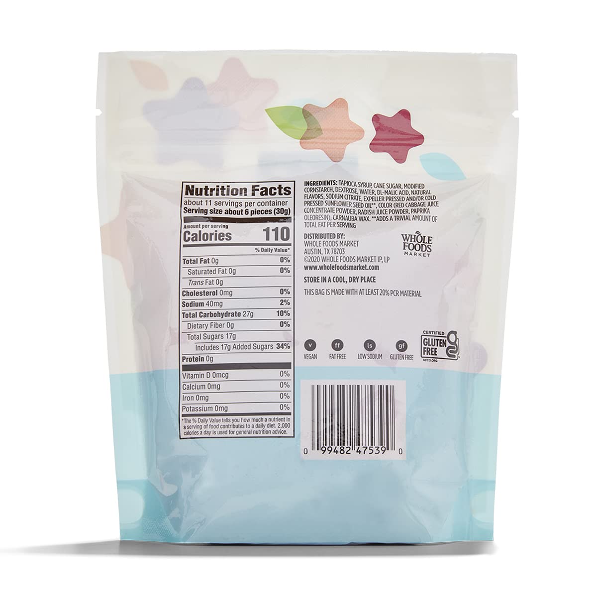 365 by Whole Foods Market, Gummy Stars, 12 Ounce