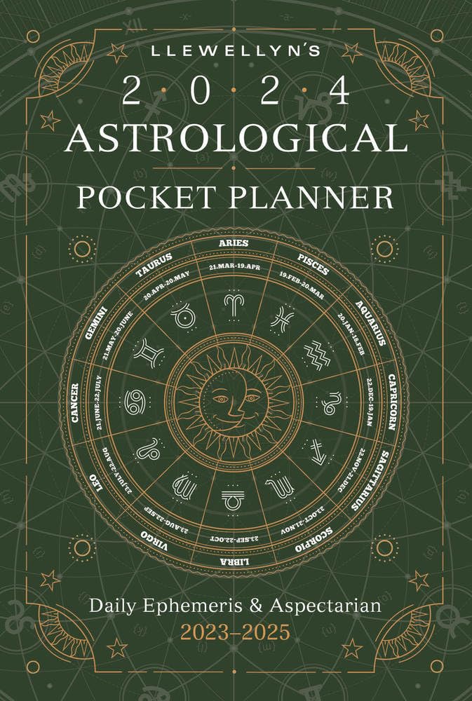 Llewellyn's 2024 Astrological Pocket Planner: Daily Ephemeris & Aspectarian 2023-2025