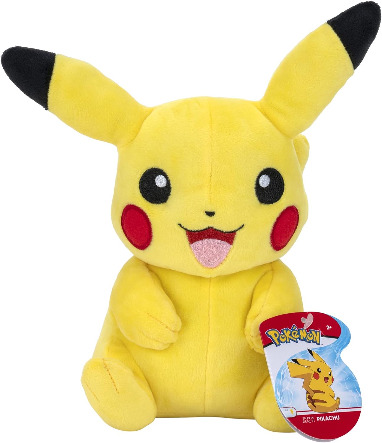 Pokémon Official & Premium Quality 8-Inch Pikachu - Adorable, Ultra-Soft, Plush Toy, Perfect for Playing & Displaying - Gotta Catch "˜Em All , Yellow
