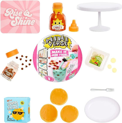 MGA's Miniverse Make It Mini Food Diner Series 1 Minis, Blind Packaging, DIY, Resin Play, Collectors, 8+