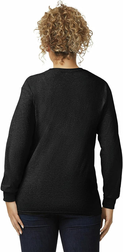 Gildan Adult Ultra Cotton Long Sleeve T-Shirt, Style G2400, Multipack