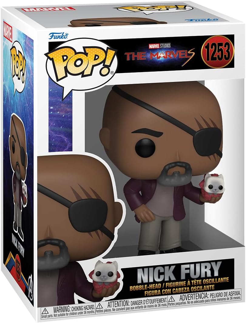 Funko Pop! Movies: The Marvels - Nick Fury