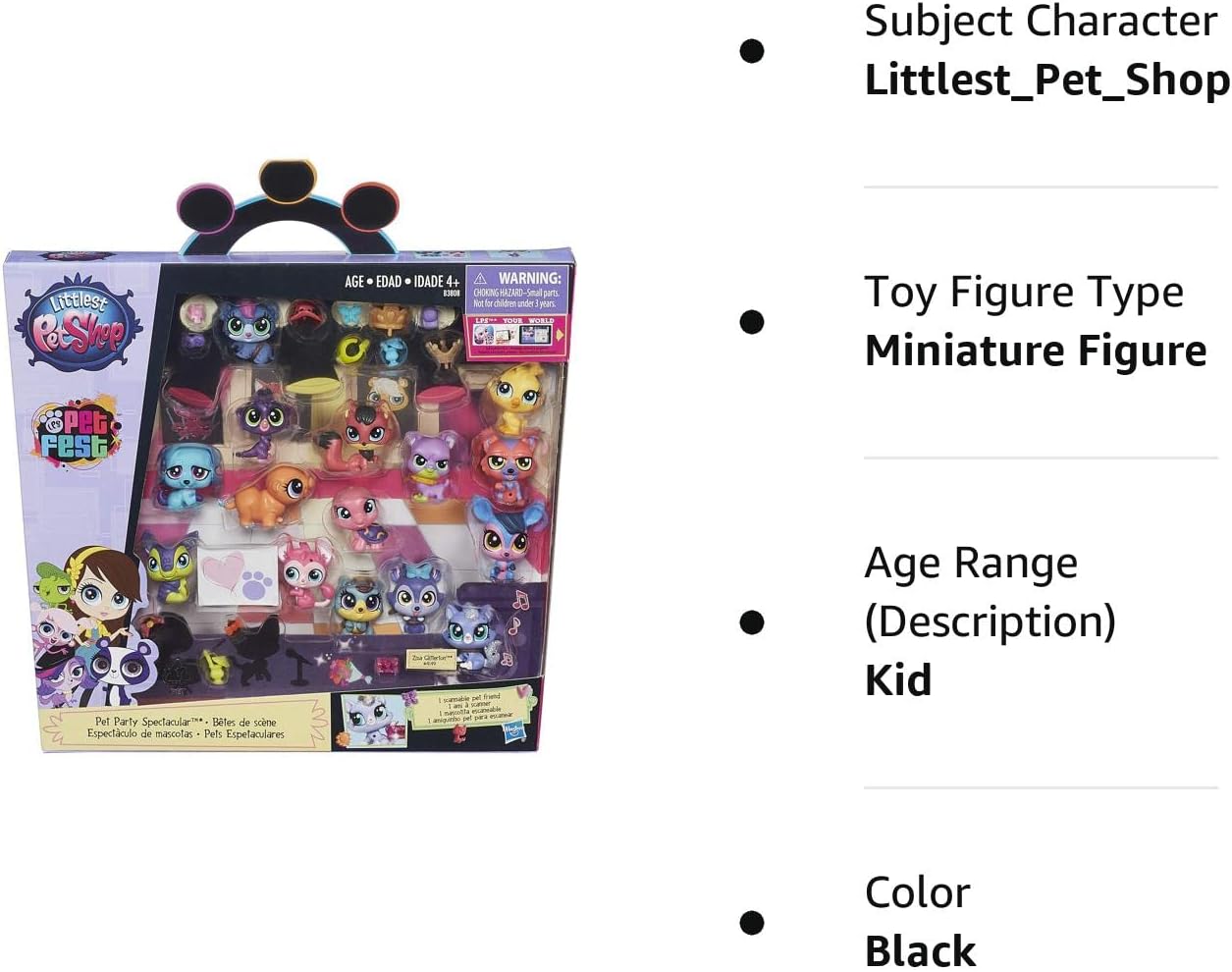 Littlest Pet Shop Party Spectacular Collector Pack Toy, Includes 15 Pets, Ages 4 and Up (Amazon Exclusive)